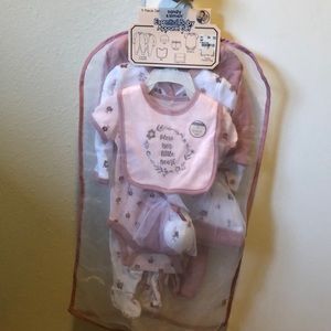Sandy & Simon 9-piece Baby Apparel Set 3-6 months